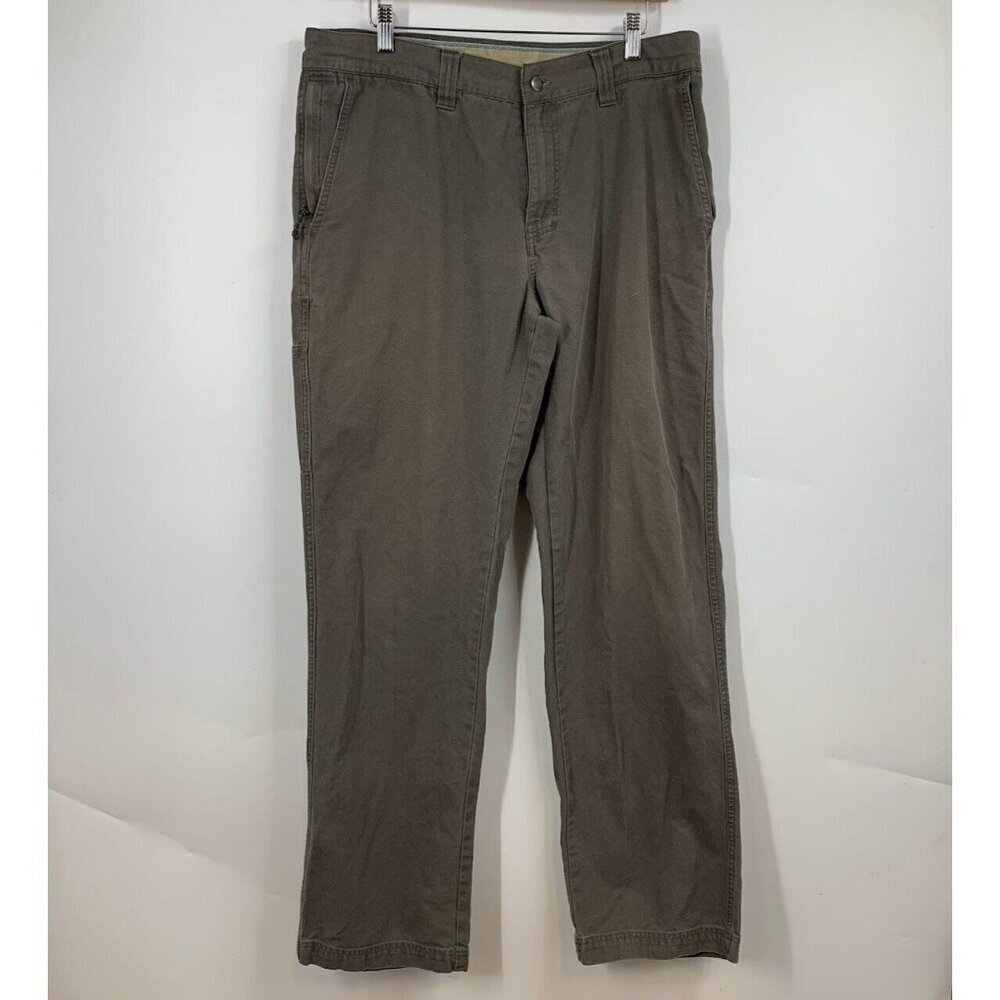 Columbia Men's Peak To‎ Road Cotton Straight Canvas Outdoor Pants SIze 34